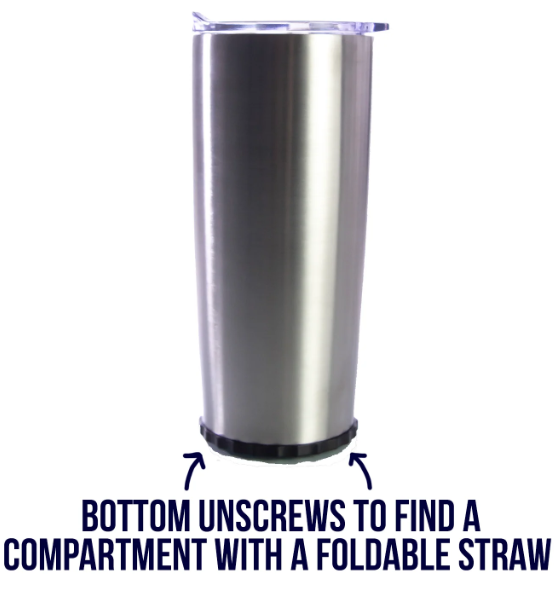 Custom 20oz Strawbler