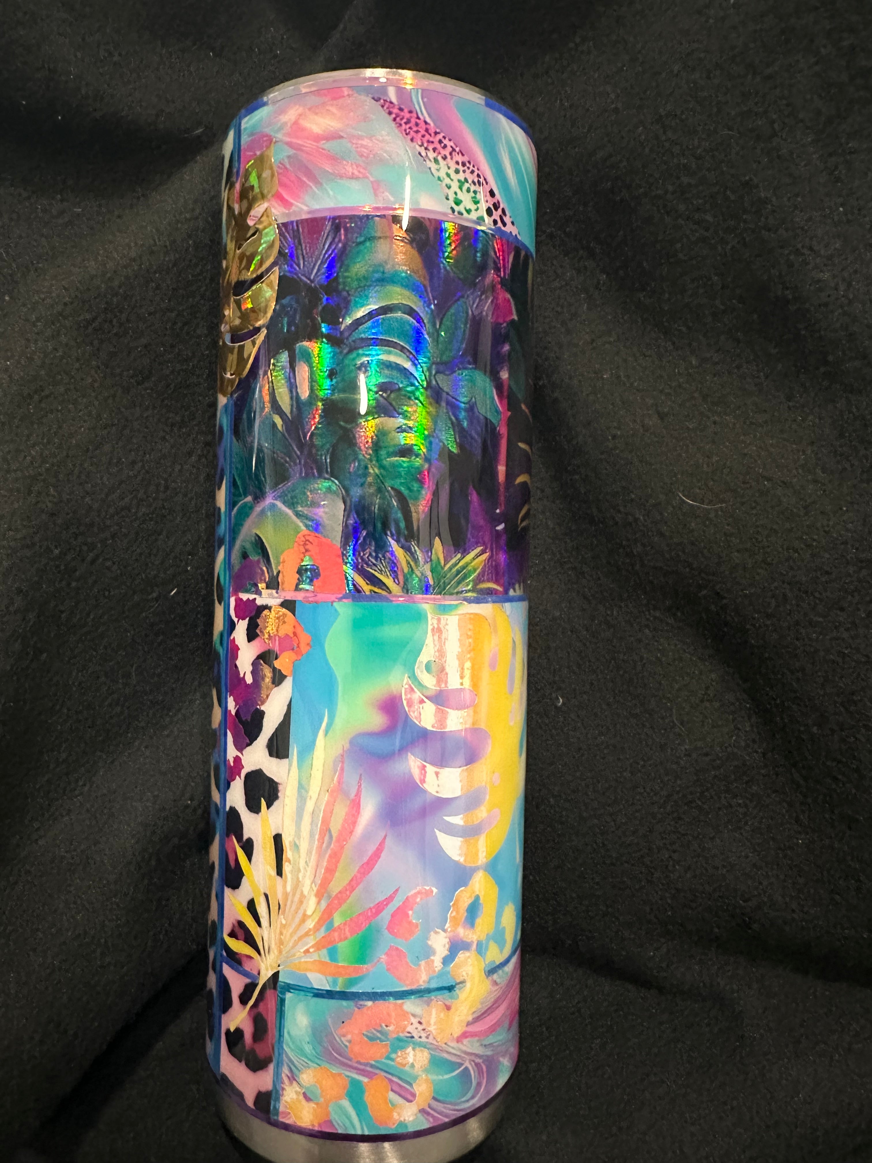 Believe in yourself/colorful tumbler