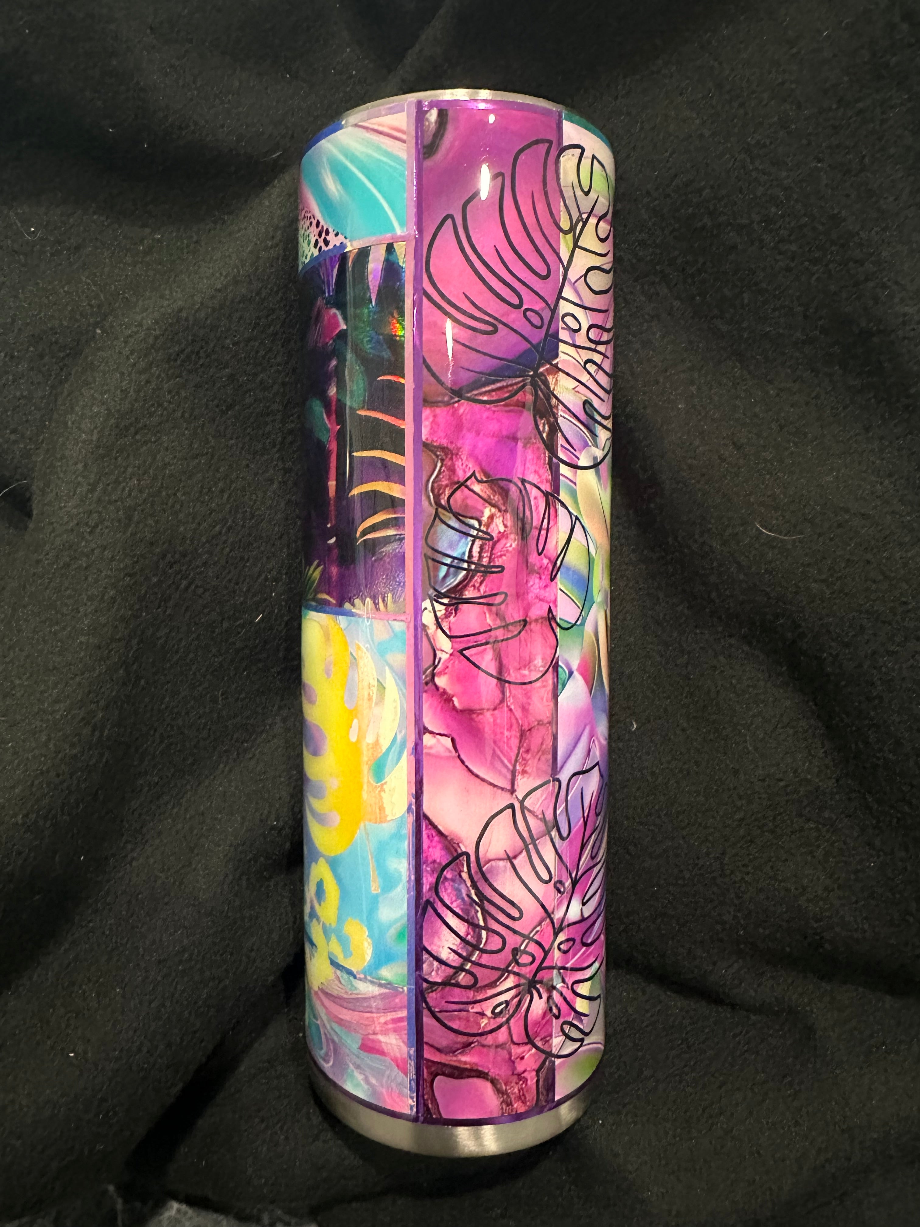 Believe in yourself/colorful tumbler